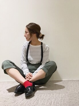 RISA HARADAさん（レディース・165cm）の秋コーディネート