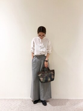 RISA HARADAさん（レディース・165cm）の秋コーディネート