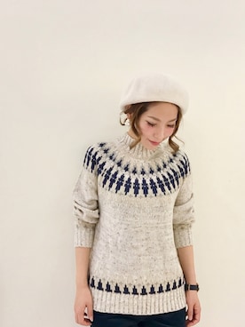 RISA HARADAさん（レディース・165cm）の秋コーディネート