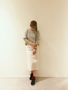 RISA HARADAさん(レディース・165cm)の冬コーディネート