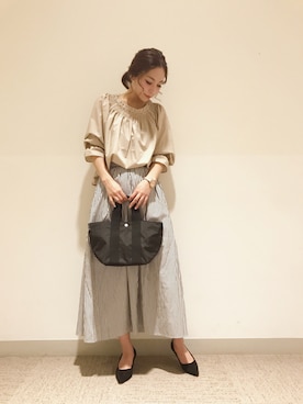 RISA HARADAさん（レディース・165cm）の春コーディネート