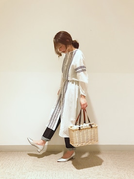 RISA HARADAさん（レディース・165cm）の春コーディネート