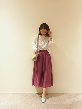 RISA HARADAさん（レディース・165cm）の夏コーディネート