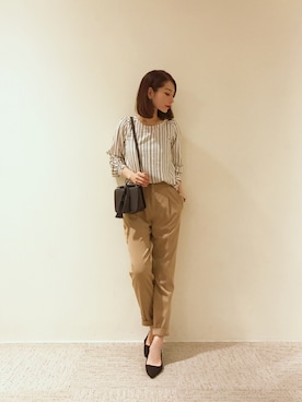 RISA HARADAさん(レディース・165cm)の秋コーディネート