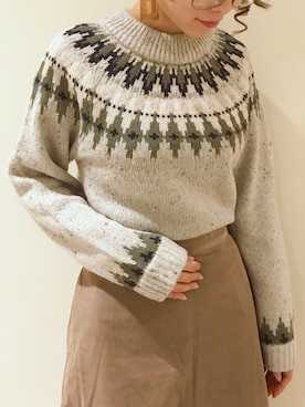 RISA HARADAさん（レディース・165cm）の冬コーディネート