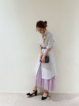 RISA HARADAさん（レディース・165cm）の春コーディネート