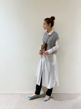 RISA HARADAさん（レディース・165cm）の春コーディネート