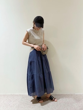 RISA HARADAさん(レディース・165cm)の春コーディネート