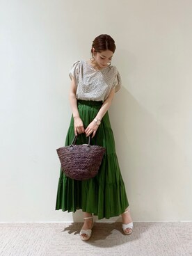 RISA HARADAさん（レディース・165cm）の春コーディネート