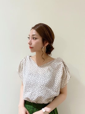 RISA HARADAさん（レディース・165cm）の春コーディネート