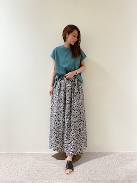 RISA HARADAさん(レディース・165cm)の夏コーディネート