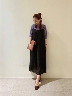 RISA HARADAさん（レディース・165cm）の秋コーディネート