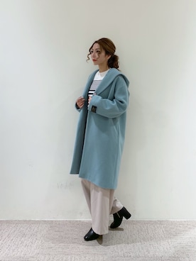 RISA HARADAさん（レディース・165cm）の秋コーディネート