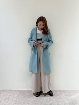 RISA HARADAさん（レディース・165cm）の秋コーディネート