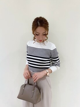 RISA HARADAさん（レディース・165cm）の秋コーディネート