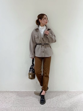 RISA HARADAさん(レディース・165cm)の秋コーディネート