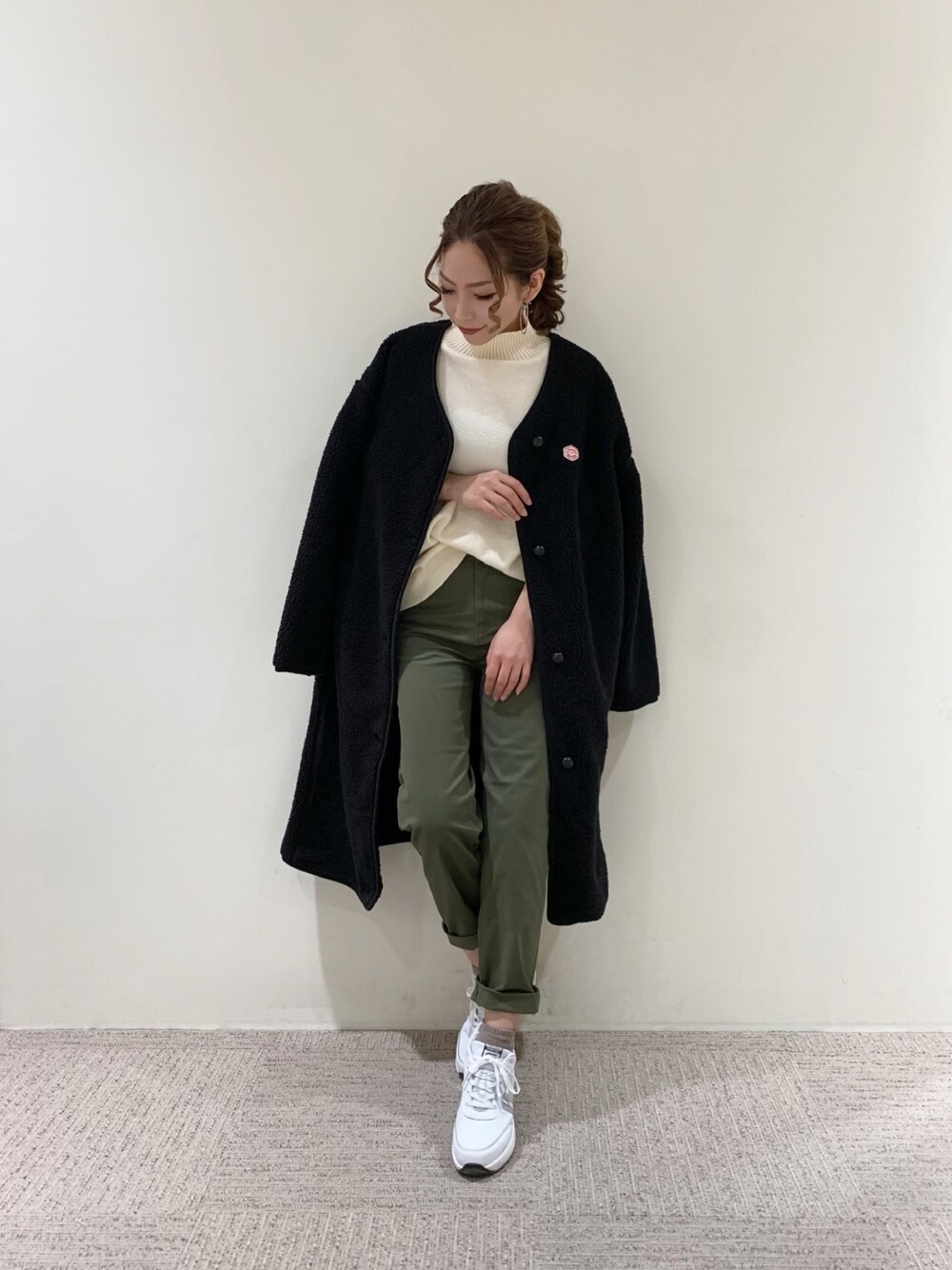 Te chichi（テチチ）の「VINSENT ET MIREILL ボアロングコート