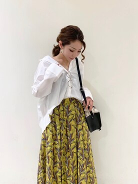 RISA HARADAさん（レディース・165cm）の春コーディネート