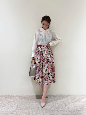 RISA HARADAさん（レディース・165cm）の春コーディネート