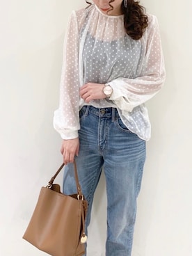 RISA HARADAさん(レディース・165cm)の春コーディネート