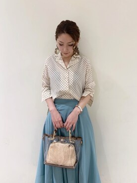 RISA HARADAさん（レディース・165cm）の春コーディネート