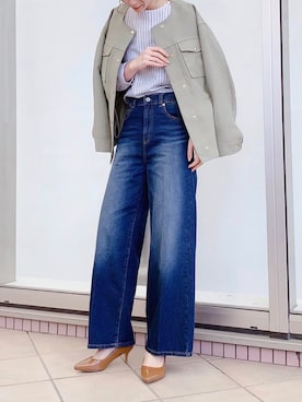 RISA HARADAさん（レディース・165cm）の春コーディネート