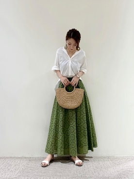 RISA HARADAさん(レディース・165cm)の夏コーディネート