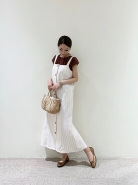 RISA HARADAさん(レディース・165cm)の夏コーディネート