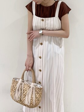 RISA HARADAさん(レディース・165cm)の夏コーディネート