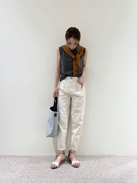 RISA HARADAさん（レディース・165cm）の夏コーディネート