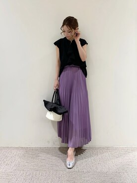 RISA HARADAさん（レディース・165cm）の夏コーディネート