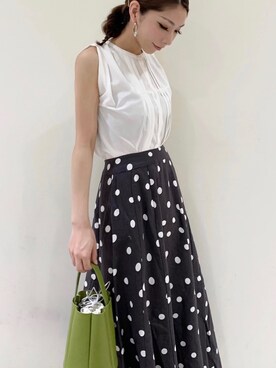 RISA HARADAさん(レディース・165cm)の夏コーディネート