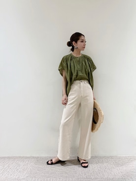 RISA HARADAさん（レディース・165cm）の夏コーディネート