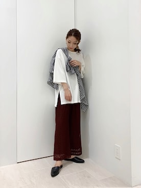 RISA HARADAさん(レディース・165cm)の秋コーディネート