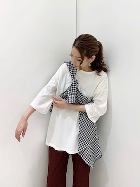 RISA HARADAさん(レディース・165cm)の秋コーディネート