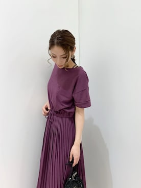 RISA HARADAさん（レディース・165cm）の秋コーディネート