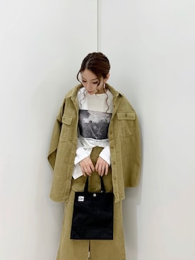 RISA HARADAさん（レディース・165cm）の秋コーディネート