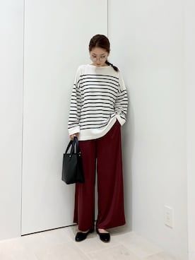 RISA HARADAさん（レディース・165cm）の秋コーディネート