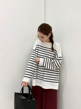 RISA HARADAさん（レディース・165cm）の秋コーディネート