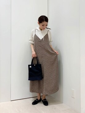 RISA HARADAさん（レディース・165cm）の秋コーディネート