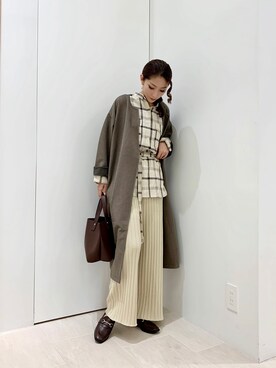 RISA HARADAさん(レディース・165cm)の秋コーディネート