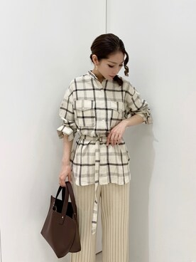 RISA HARADAさん(レディース・165cm)の秋コーディネート