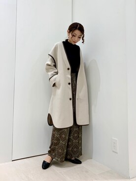 RISA HARADAさん(レディース・165cm)の秋コーディネート