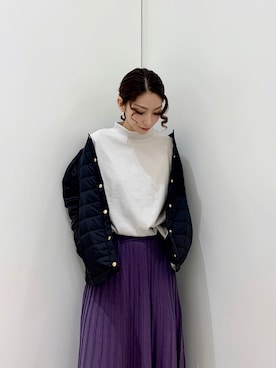 RISA HARADAさん（レディース・165cm）の秋コーディネート