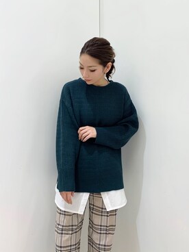 RISA HARADAさん（レディース・165cm）の冬コーディネート