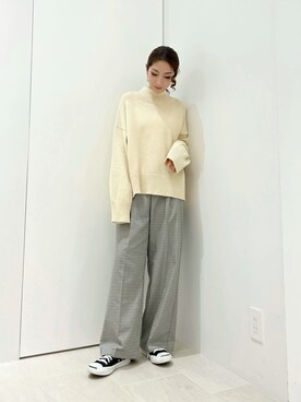 RISA HARADAさん（レディース・165cm）の春コーディネート