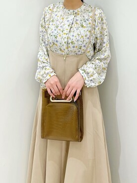 RISA HARADAさん（レディース・165cm）の春コーディネート