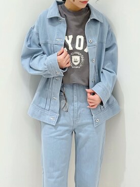 RISA HARADAさん(レディース・165cm)の春コーディネート