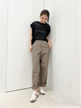 RISA HARADAさん（レディース・165cm）の春コーディネート