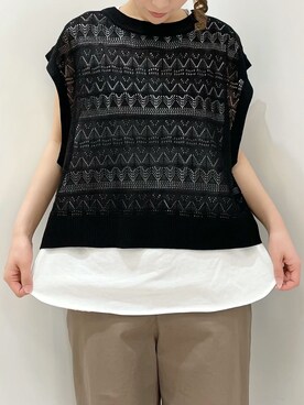 RISA HARADAさん（レディース・165cm）の春コーディネート